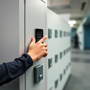 قفل کمد باشگاهی